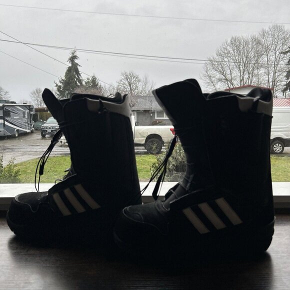 Adidas Snowboarding d69153 Mens Size 8.5 Black White Snowboard Boots main image 10